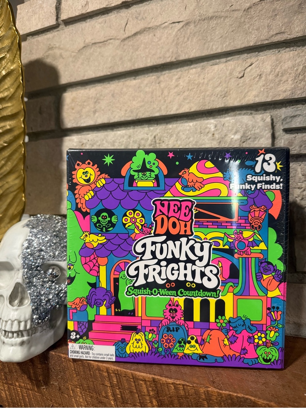 Schylling NeeDoh Funky Frights Halloween Advent Countdown Squish